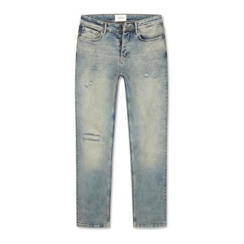 Regular Fit Lyseblå Denim Jeans