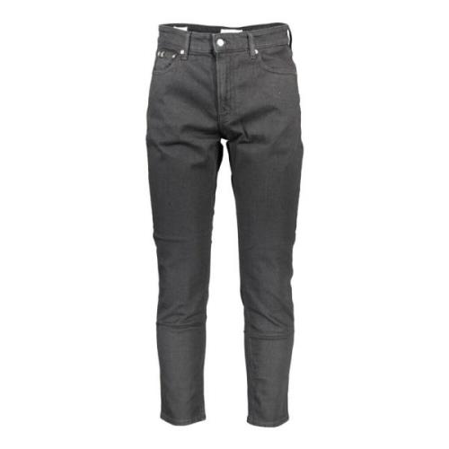 Sort Skinny Fit Bomuld Jeans