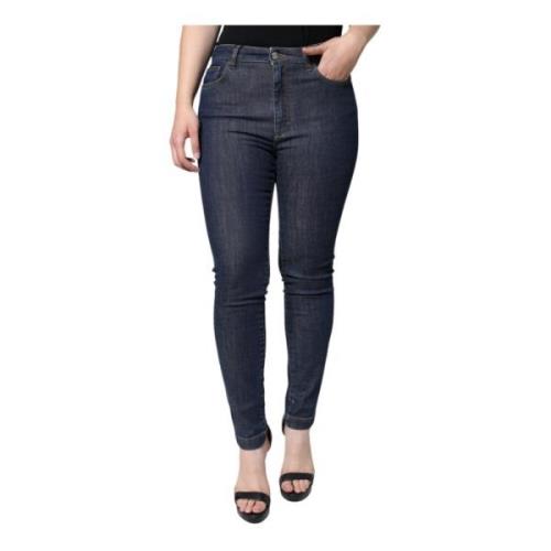 Mørkeblå Skinny Denim Jeans