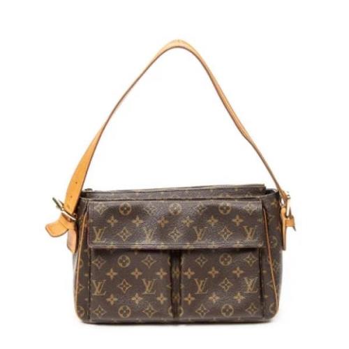 Pre-owned Canvas louis-vuitton-tasker