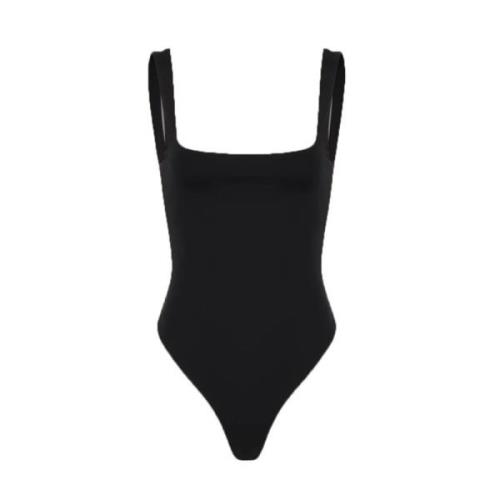 Firkantet Hals Bodysuit