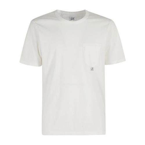 Lomme T-shirt i Garment-Dyed Stil