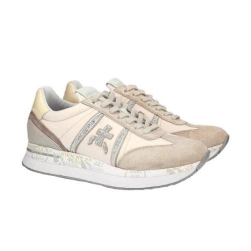 Beige Sneakers CONNY 6671 til kvinder