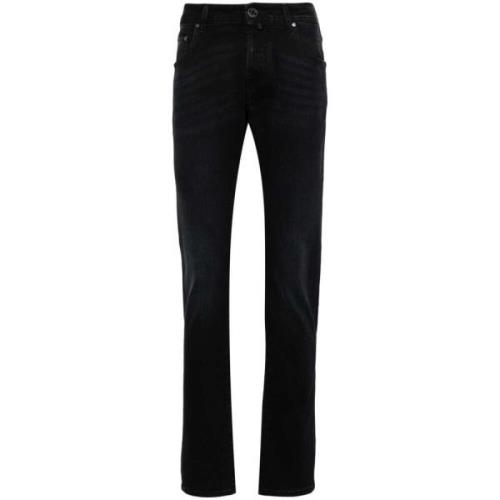 Sort Stretch Denim Slim Fit Jeans