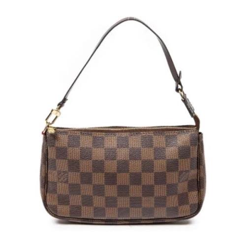 Pre-owned Coated canvas louis-vuitton-tasker