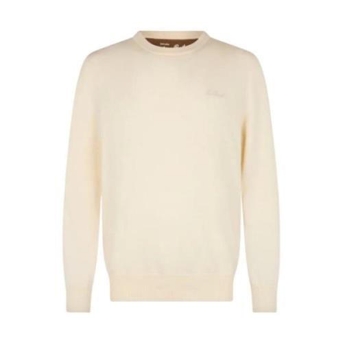 Cashmere Crewneck Sweater Regent Hvid