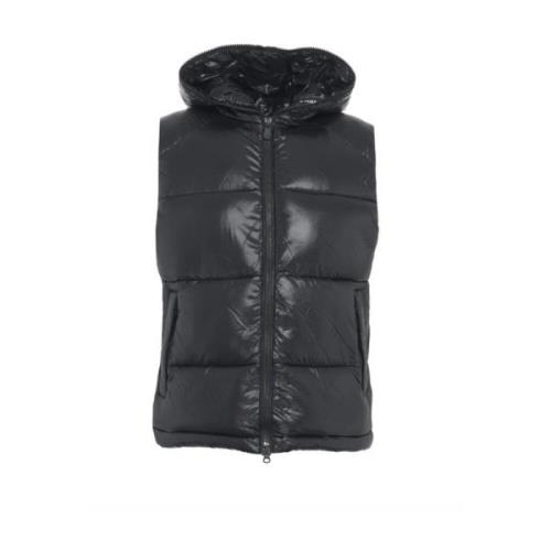 Dexter Puffer Vest Sort