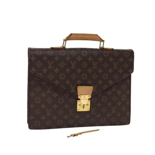 Pre-owned Canvas louis-vuitton-tasker