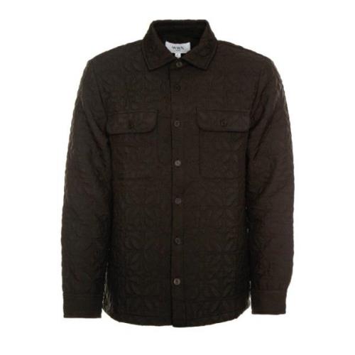 Jacquard Overshirt med Kent Krave