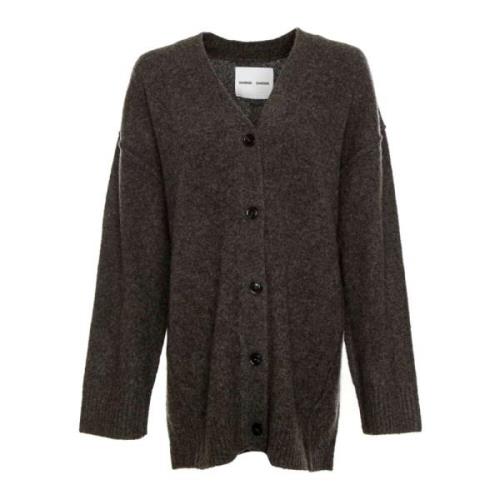 Oversize Cardigan med V-hals