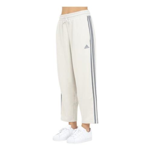 Essentials 3-Stripes Open Hem Fleece Bukser