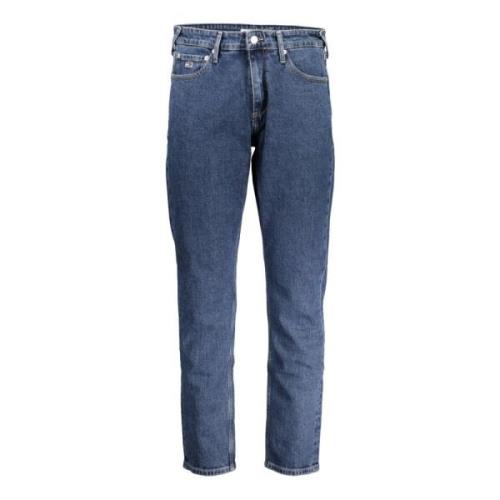 Blå Denim Jeans Austin Slim Tapered