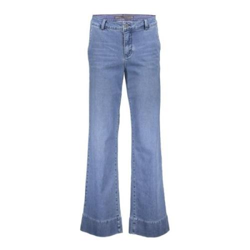 Highwaist Flare Jeans med lommer