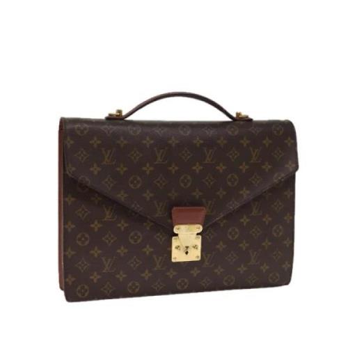 Pre-owned Canvas louis-vuitton-tasker