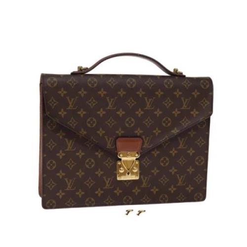 Pre-owned Canvas louis-vuitton-tasker