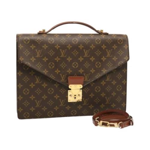 Pre-owned Canvas louis-vuitton-tasker