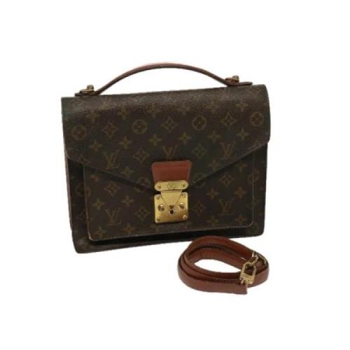 Pre-owned Canvas louis-vuitton-tasker