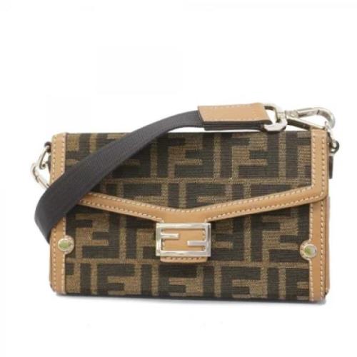 Pre-owned Canvas fendi-tasker