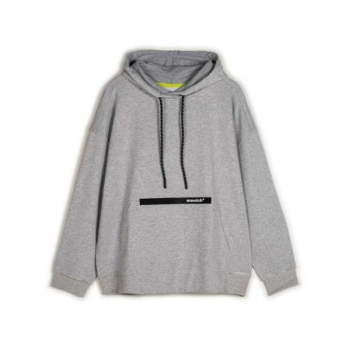 Streetwear Oversized Hoodie Grå