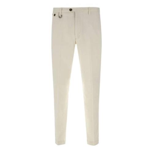 Beige Chino Bukser Slim Fit