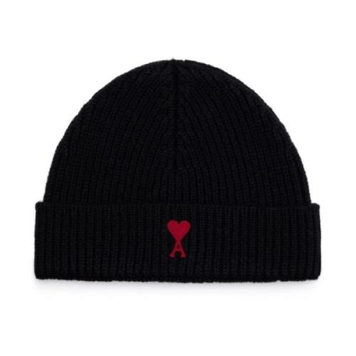 Sort Rød ADC Beanie Hat