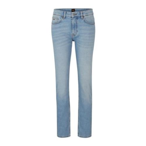 Blå Slim Fit 5-Lomme Jeans