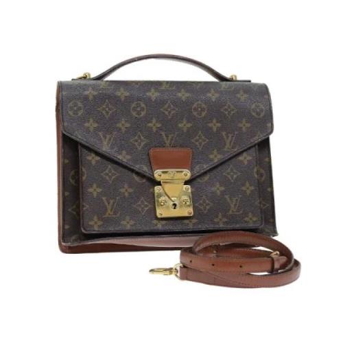 Pre-owned Canvas louis-vuitton-tasker