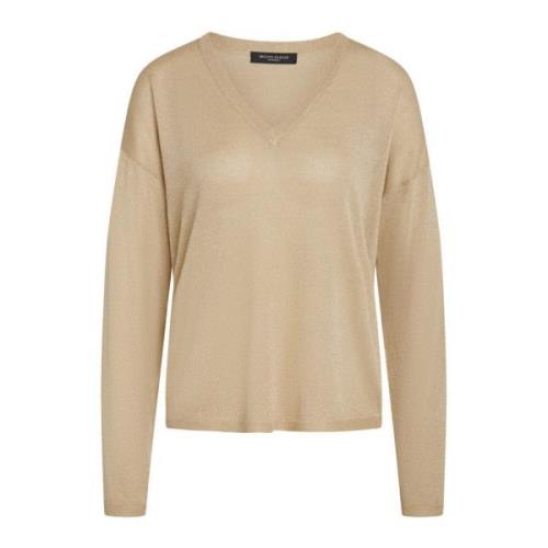 Anemonesbbmarlia Strik Sweater Guld