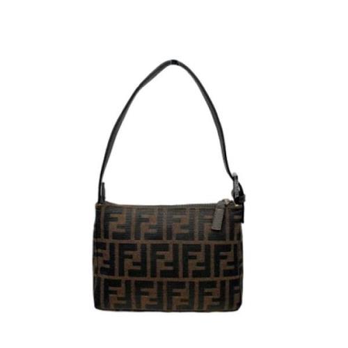 Pre-owned Canvas fendi-tasker