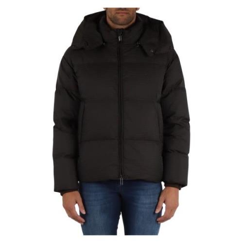 Quiltet Logo Puffer Jakke