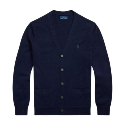 Slim-Fit Vaskbar Uld Cardigan