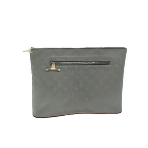 Pre-owned Canvas louis-vuitton-tasker