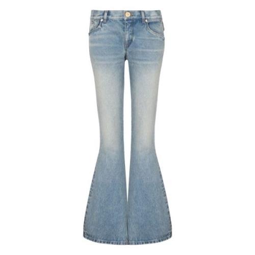 Blå Bootcut Flared Jeans