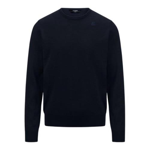 Blå Merino Sweater