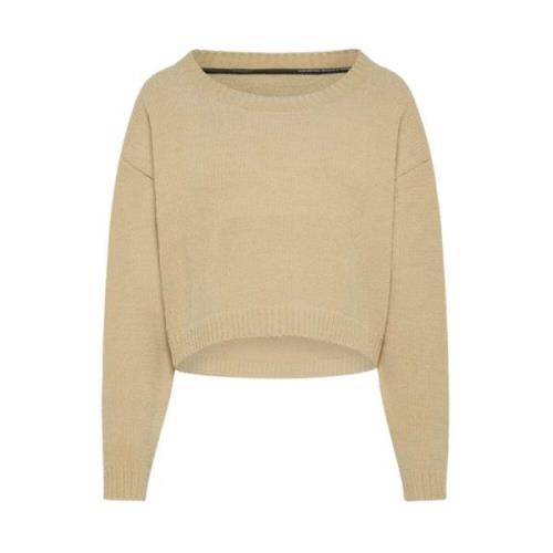 Chenille Rund Hals Sweater