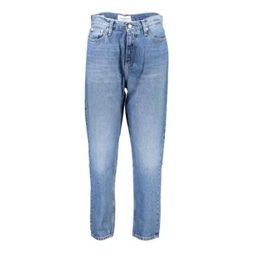 Denim Donna Blå Mom Jeans