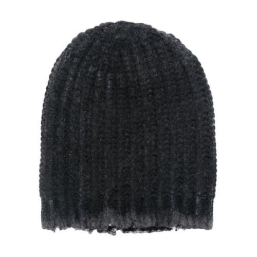 Navy Blue Corn Cob Stitch Hat