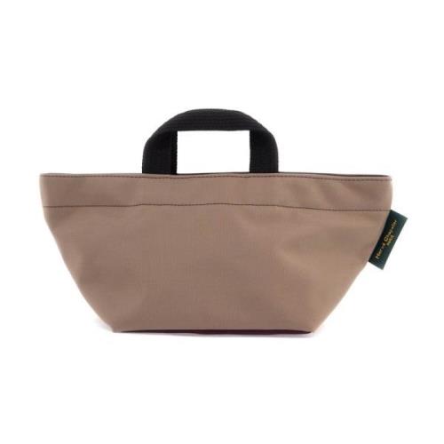 Farveblok Nylon Tote Taske