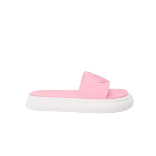 Pink Logo Slides