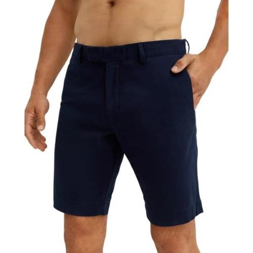 Marineblå Chino Shorts