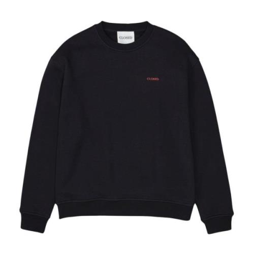 Trykt crewneck sweatshirt