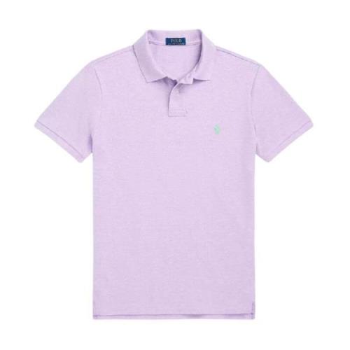 Lilla polo skjorte Custom Slim Fit