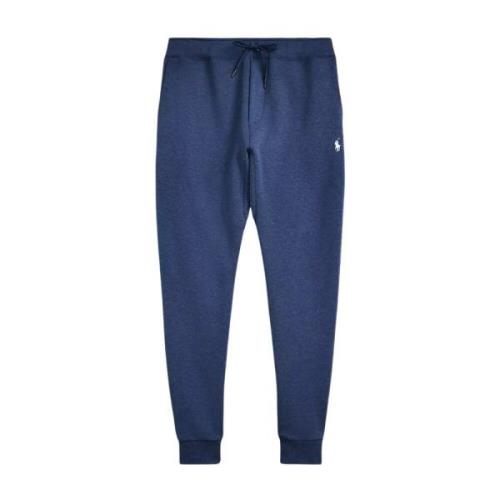 Mørkeblå sweatpants med logo