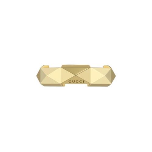 YBC662184001 - 18kt gult guld - Link to Love studded ring