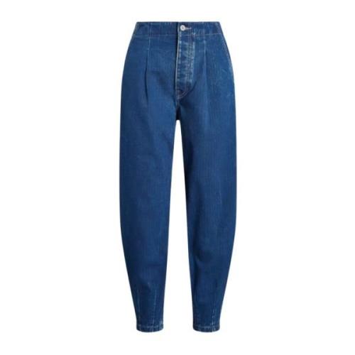 Mørkeblå smalle jeans