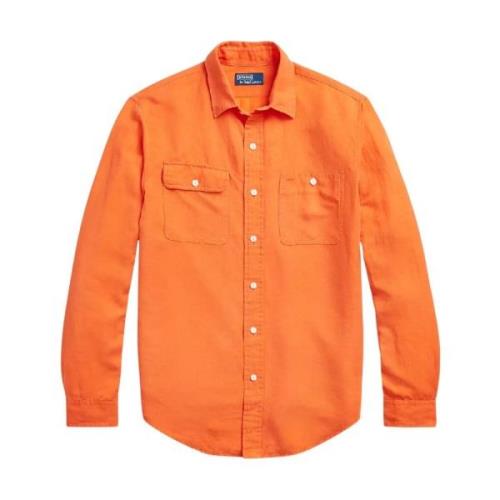 Orange Classic Fit Skjorte