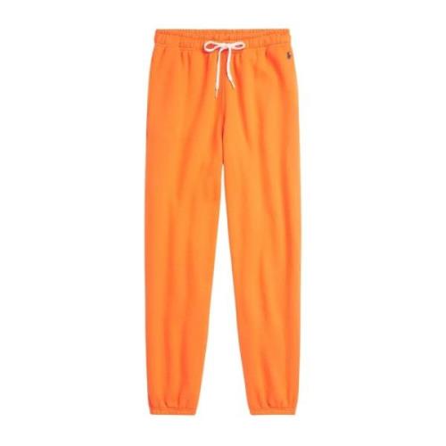 Orange sweatpants med logo