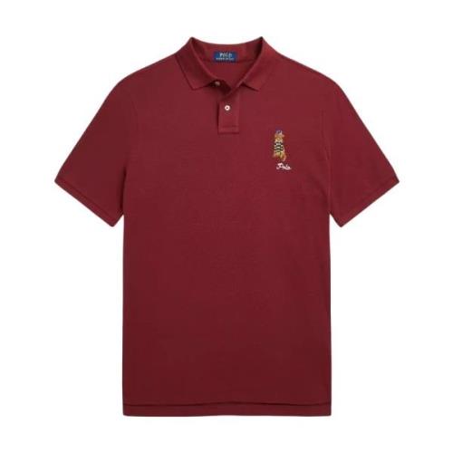 Bordeaux polo skjorte Classic Fit