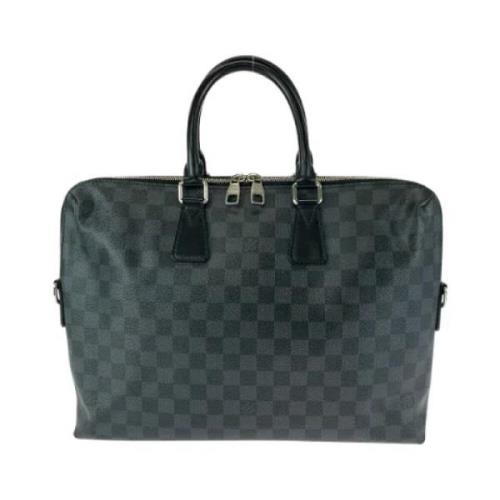 Pre-owned Canvas louis-vuitton-tasker