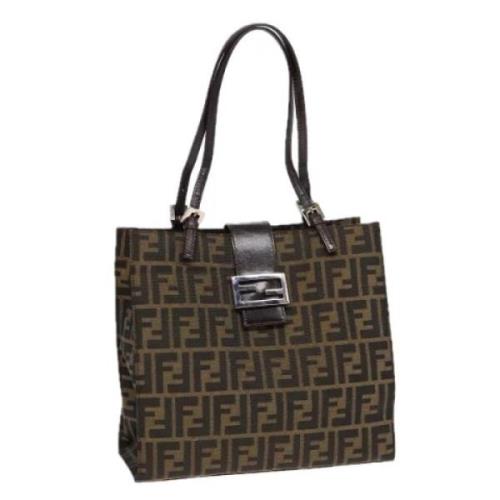 Pre-owned Canvas fendi-tasker